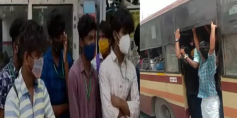 பேருந்தில் பயணிகளுக்கு இடையூறு: பச்சையப்பன் கல்லூரி மாணவர்கள் கைது செய்து விடுவிப்பு