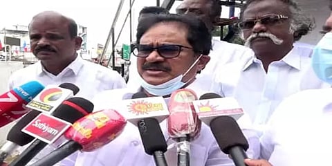 தேர்தல் ஆணையத்திற்காக நடத்தப்பட்ட அதிமுக உட்கட்சித் தேர்தல் - திருநாவுக்கரசர் விமர்சனம்