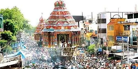 விமர்சையாக நடைபெறும் தில்லை தேரோட்டம்