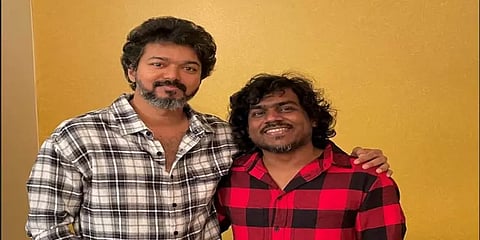 ’இளைய தளபதியுடன் இசைத்தளபதி’: ட்விட்டரில் வைரலாகும் விஜய்-யுவன் போட்டோ