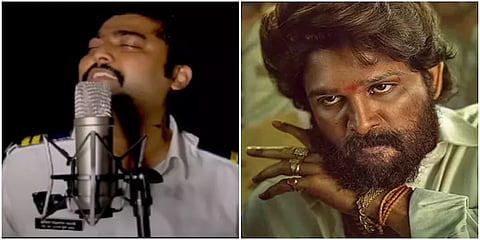 'புஷ்பா' பாடலை மராத்தி வெர்ஷனில் பாடி அசத்திய போக்குவரத்து காவலர்