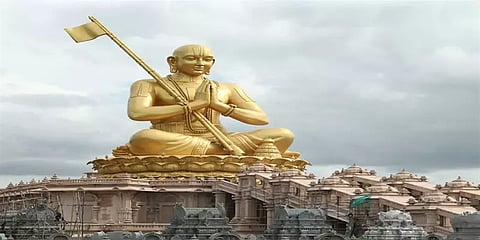ஹைதராபாத்: ராமானுஜரின் 216 அடி உயர சிலையை பிரதமர் மோடி பிப். 5-ஆம் திறந்து வைக்கிறார்