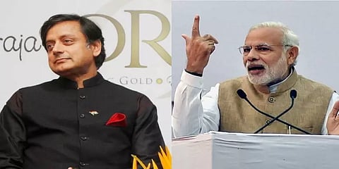 பிரதமர் பயன்படுத்தும் ‘ஓ மித்ரோன்’ வார்த்தை - ஒமைக்ரானோடு ஒப்பீட்டு சூசகமாக சாடிய சசிதரூர்