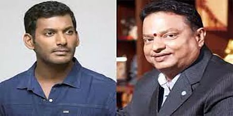 ”யார் வெற்றி பெற்றாலும் நடிகர் சங்க கட்டடத்தைக் கட்டி முடிக்க வேண்டும்” - ஐசரி கணேஷ்