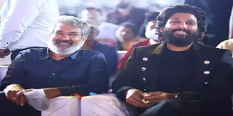 ’பான் இந்தியா இயக்குநர் + பான் இந்தியா நடிகர்’ - ராஜமெளலியுடன் இணையும் அல்லு அர்ஜுன்!