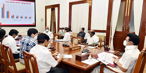 கொரோனா பொதுமுடக்கத்தில் மேலும் தளர்வுகளா? முதல்வர் ஸ்டாலின் தலைமையில் ஆலோசனை