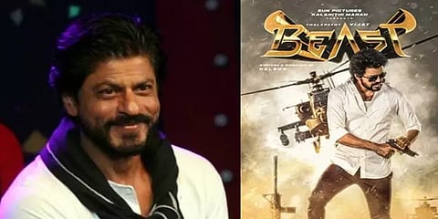 'நான் விஜய் ரசிகன்' - 'பீஸ்ட்' புகழ்பாடிய 'பாலிவுட் பாட்ஷா' ஷாருக்கான்