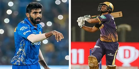 ஐபிஎல் நடத்தை விதிமீறல் - நிதிஷ் ராணாவுக்கு அபராதம்; பும்ராவுக்கு 'வார்னிங்'
