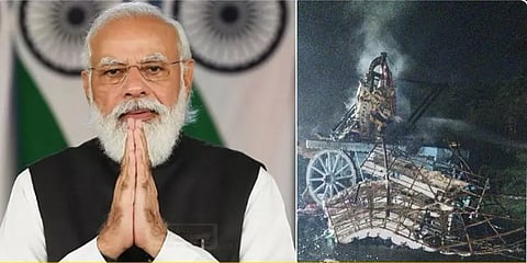 `தஞ்சை தேர் விபத்து மிகுந்த வேதனை அளிக்கிறது’- பிரதமர், குடியரசுத் தலைவர் இரங்கல்
