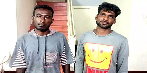 தொண்டிக்கு வந்த இலங்கை தமிழர்கள் - அகதிகளா? கடத்தல்காரர்களா? போலீசார் சந்தேகம்
