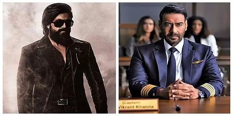 'பாக்ஸ் ஆபிஸில்' திணறும் அஜய் தேவ்கனின் 'ரன்வே 34' -தொடர்ந்து மாஸ் காட்டும் 'கேஜிஎஃப் 2'