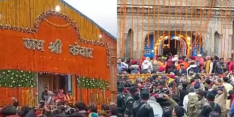 கேதார்நாத் கோயில் இன்று திறப்பு; திரளான பக்தர்கள் தரிசனம்