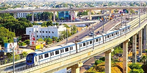 பூவிருந்தவல்லியில் மெட்ரோ ரயில் பணிக்காக தற்காலிக போக்குவரத்து மாற்றம்