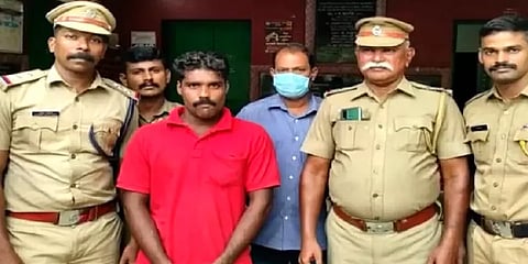 கேரளாவில் தப்பித்து திருப்பூர் ரயில்வே போலீசில் சிக்கிய கைதி