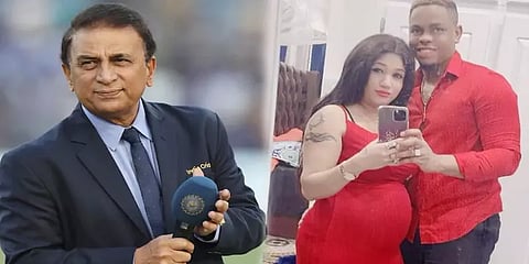 கிரிக்கெட் வீரரின் மனைவியை குறிப்பிட்டு கமெண்ட்ரி: மீண்டும் சர்ச்சையில் சிக்கிய கவாஸ்கர்