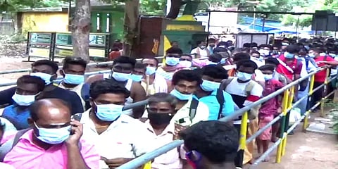 ஸ்ரீவில்லிபுத்தூர்: பௌர்ணமி தரிசனத்திற்காக சதுரகிரி மலையில் குவியும் பக்தர்கள்