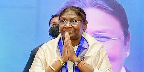 நாட்டின் 15-வது குடியரசுத் தலைவராக திரெளபதி முர்மு இன்று பதவியேற்பு