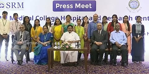 அமெரிக்காவில் பணிவாய்ப்பு பெற்ற எஸ்.ஆர்.எம் மாணவர்களுக்கு பாரிவேந்தர் எம்.பி பாராட்டு