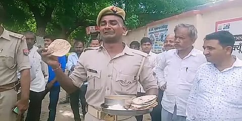 ”மனநலம் பாதிக்கப்பட்டவனா?”.. உணவின் தரத்தை குறைகூறிய உபி காவலருக்கு கட்டாய பணி விடுப்பு.!
