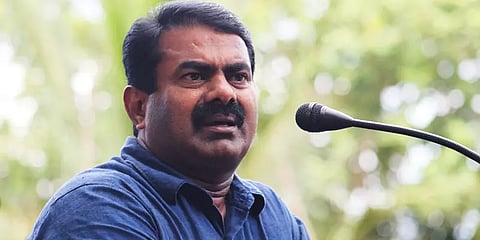 'விவசாய நிலத்தில் விமான நிலையம் கட்டுவது என்ன மாதிரியான வளர்ச்சி?' - சீமான் சரமாரி கேள்வி