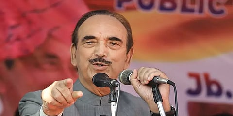புதிய கட்சி அறிவிப்பை இன்று வெளியிடுகிறார் குலாம் நபி ஆசாத்