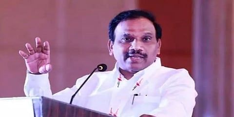 ”இந்து மதத்தினரை சர்ச்சைக்குறிய வகையில் பேசிய ஆ.ராசாவை கைது செய்க” - பாஜகவினர் புகார்!