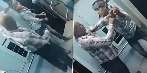 வாய்த்தகராறில் தொடங்கி மோதலில் முடிந்த சண்டை - ஓடும் ரயிலிலிருந்து வெளியே வீசப்பட்ட இளைஞர்