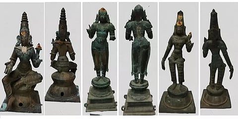 நாகை: கோயில் கணக்கில் வராமல் இருந்த பழங்கால சோழர் காலத்து வெண்கல சிலைகள் மொத்தமாக மீட்பு!
