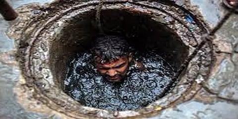 பாதாள சாக்கடை பணியின்போது சகதியில் சிக்கிய ஒப்பந்த தொழிலாளர் உயிரிழப்பு!