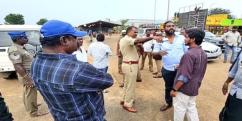 `வாரிசு’ படப்பிடிப்புதளத்தில் அனுமதியின்றி பறந்த ட்ரோன் கேமரா? படக்குழு புதிய புகார்!