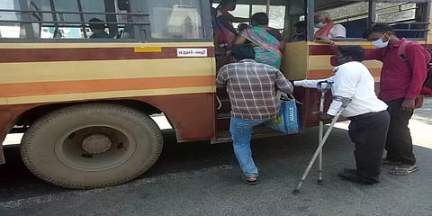 தமிழகம் முழுவதும் மாற்றுத்திறனாளிகளுக்கு 75% பேருந்து கட்டண சலுகை!