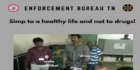 ”விஜய் என்ன உங்களுக்கு போதைப்பொருளா?” - காவல்துறையின் பதிவால் கொந்தளித்த ரசிகர்கள்!