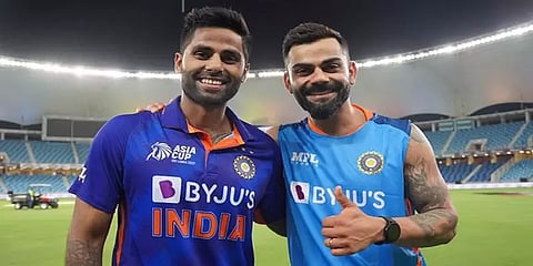 ”நீங்களும் அனுபவிப்பீர்கள்” சூர்யகுமாருக்கு அறிவுரை வழங்கிய கோலி! மைதானத்தில் கலகல பேட்டி