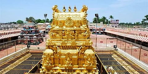 தை அமாவாசையை முன்னிட்டு சமயபுரம் மாரியம்மன் கோவிலில் குவிந்த பக்தர்கள்