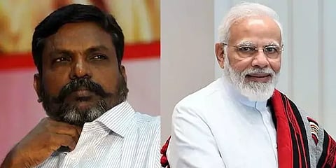மோடியை இந்த அளவிற்கு வலிமையாக உருவாக்கியது எது? திருமாவளவன் சொன்ன காரணம்!