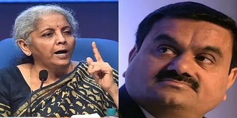 ‘அதானி குழும கடன் விவரங்களை வெளியிட முடியாது’-நாடாளுமன்றத்தில் நிதியமைச்சர் சொன்ன காரணம்!