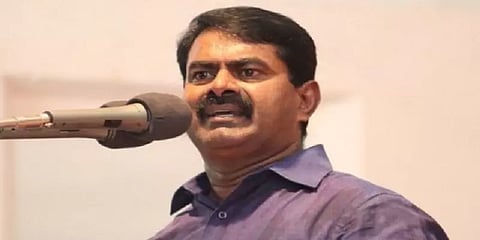 ‘இன்று ஸ்டாலின் முதலமைச்சராக இருப்பதற்கு காரணம் நான் தான்’ - சீமான் பேச்சு