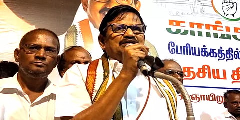 "ஜி.கே.வாசன் காங்கிரஸில் இணைந்தால் அவருக்கு கீழ் பணியாற்ற தயார்"- கே.எஸ்.அழகிரி
