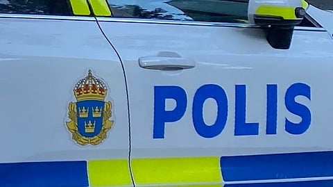 Polisen misstänker att branden är anlagd.