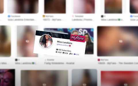Miss Landoria, Onlyfansprofil