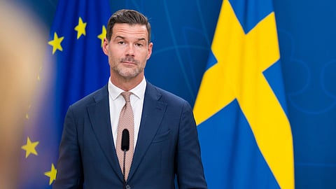 Migrationsminister Johan Forssell (M)