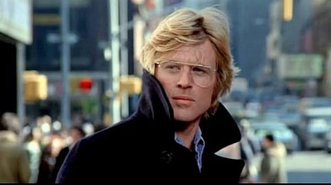 Robert Redford som CIA-agenten Joe Turner i "Tre dagar för Condor" från 1975.