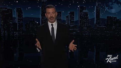 Kvällsshowen "Jimmy Kimmel Live!" ställdes in på obestämd tid. På tisdag är han tillbaka.