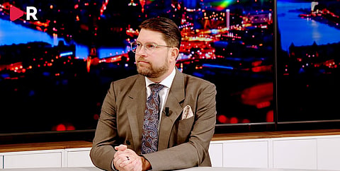 Jimmie Åkesson gästar Riks.