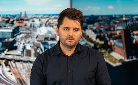 Journalisten Jonatan Alfvén.