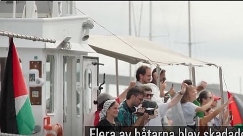 Gazakonvojledarens sexuella eskapader ombord upprör