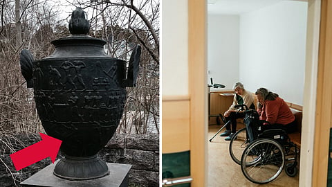 Man blåste äldreboende – sålde unik urna värd miljonbelopp