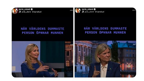 Socialdemokraternas satirkonto plockar bort inlägg om "världens dummaste"