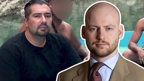Rawa "Kurdiska räven" Majid till vänster.