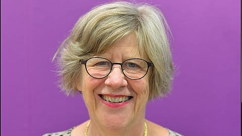 Professorn Agnes Wold.